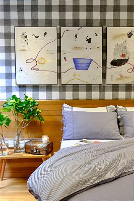 Duvet Dupla Face com Laço