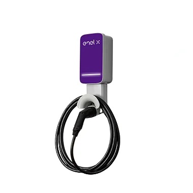 Carregador de Carro Elétrico Enel X 7 kW a 22kW