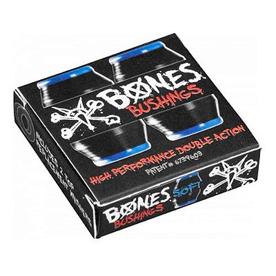 Amortecedor para Skate Bones Bushings cor Preto e Azul