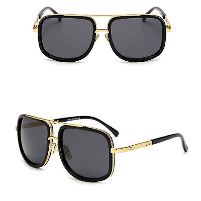Óculos de sol unissex estilo retro vintage de alta qualidade lentes Uv400 especiais