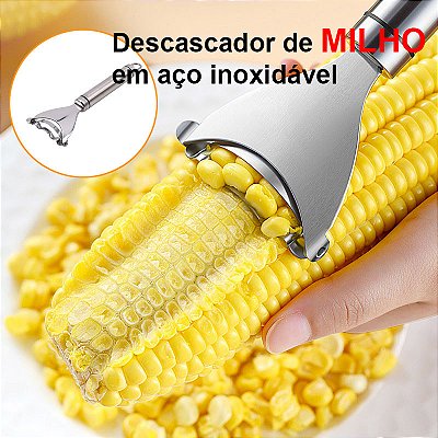 Descascador de milho em aço inoxidável que debulhadora fácil resistente e durável ecologicamente correto e seguro