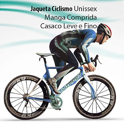 Jaqueta ciclismo unissex marca RAUDAX manga comprida casaco leve e fino  a prova de vento ea prova de agua