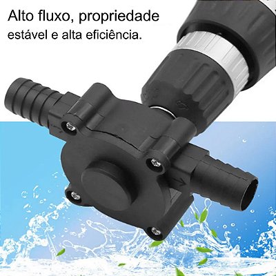 Mini bomba agua portátil para jardim doméstico autoescorvantes de transferência de líquidos