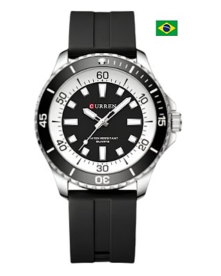 Relógio Masculino Curren 8448 Luxo Esportivo Waterproof 💎⌚🔥