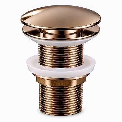 Válvula Click Up Ralo Inteligente Rose Gold Cuba Premium 1.1/4 Pol. (41mm)