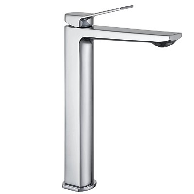 Torneira Para Banheiro Square Cromo Misturador Monocomando