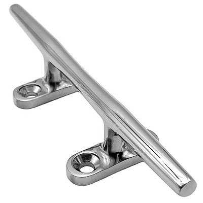 Cunho Amarração Atracação Barco Lancha e Veleiro Aço Inox 316 6 Polegadas