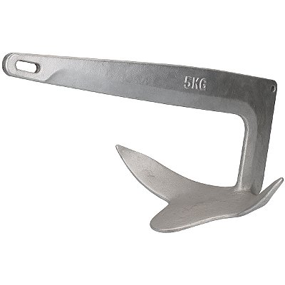 Âncora Bruce Aço Galvanizado 5KG Barco Lancha Veleiro