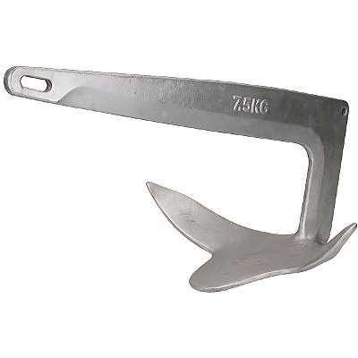 Âncora Bruce Aço Galvanizado 7.5KG Barco Lancha Veleiro
