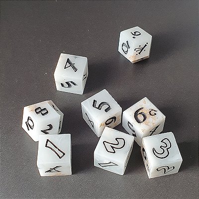 Set Dados RPG - O Um Anel - Artesanal -Tesouros de Valinor