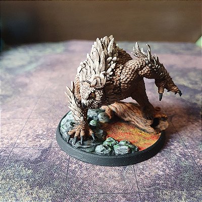 Miniatura Urso Coruja pintada