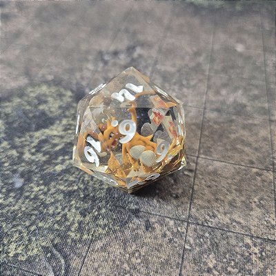 D20 Jumbo Charizard- 30 mm - Entrega Imediata