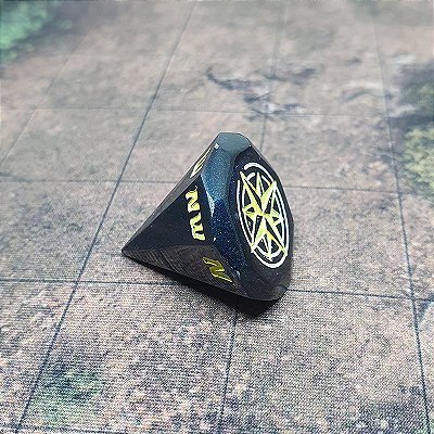 Dado Single Rosa dos Ventos - Azul Galaxy