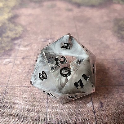 Dado Jumbo d20 - Portal de Estretogor  - 30 mm