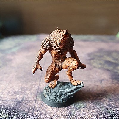 Miniatura Pintada - Lobisomem