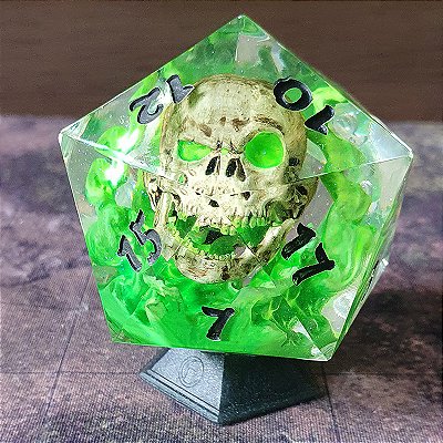 D20 Jumbo Titan 50mm - Demilich  - Encomenda