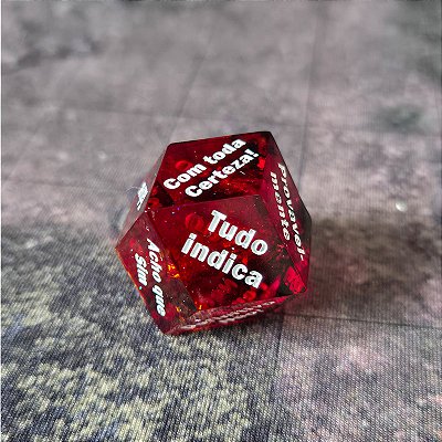 D12 Oráculo | Decida no  Dado! - Escolha o Seu modelo - Entrega Imediata