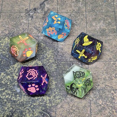 D12 de Classes | Criação rápida de personagem para RPG - Entrega Imediata