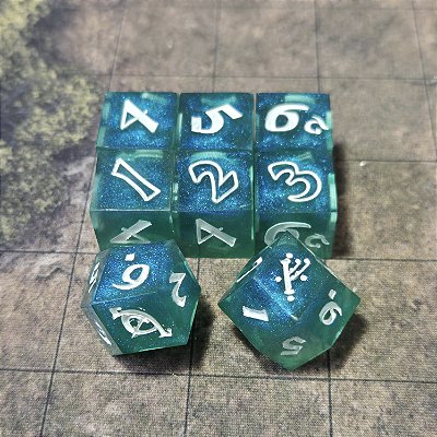 Raízes Ancestrais - Set Dados RPG - O Um Anel - Entrega Imediata