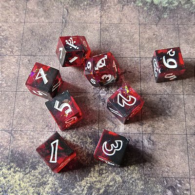 Rastros do Ermo - Set Dados RPG - O Um Anel - Entrega Imediata