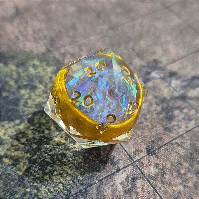 Dado D20 Especial Todo de 20 – Sorte Absoluta Edição Aliança