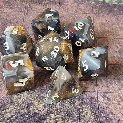 Forja Ancestral – Set de Dados de RPG - Entrega Imediata