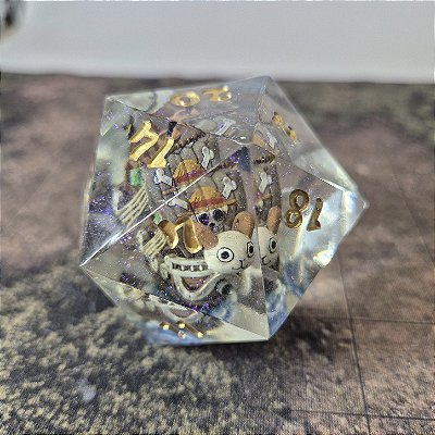 D20 Titan 50mm Going Merry - One Piece - Entrega Imediata