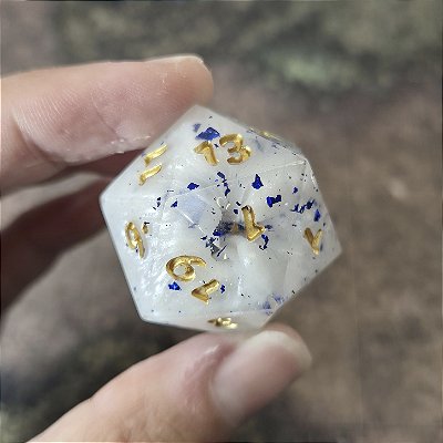 Portal de Alagaësia - Dado Jumbo d20 - 30 mm Entrega Imediata