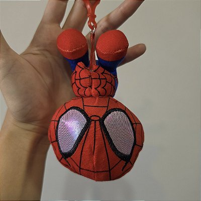 Chaveiro Pelúcia Homem Aranha
