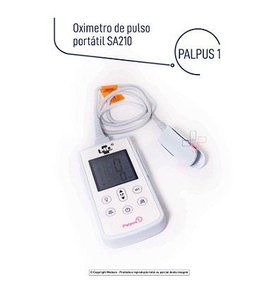Oximetro De Pulso Portátil SA210 PALPUS 1 MD