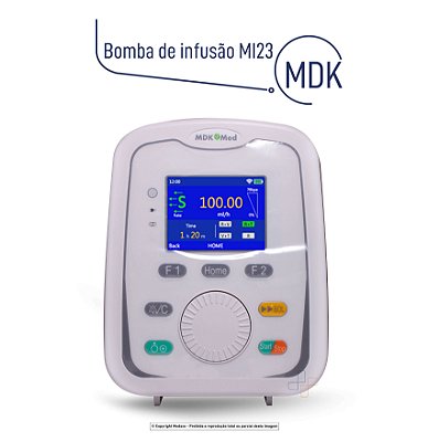 Bomba de Infusão MI23 - Mdk Med