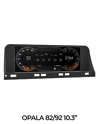Moldura para painel digital Ghost no Chevrolet Opala 1982–1992 – Replace Parts