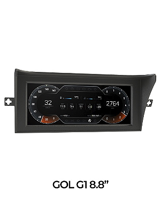 Moldura para painel digital Ghost no Volkswagen Linha G1 (Gol quadrado) – Replace Parts