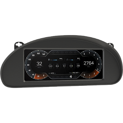 Moldura para painel digital Ghost no Volkswagen Linha G2 (Gol bola) – Replace Parts