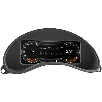 Moldura para painel digital Ghost no Chevrolet Corsa B – Replace Parts