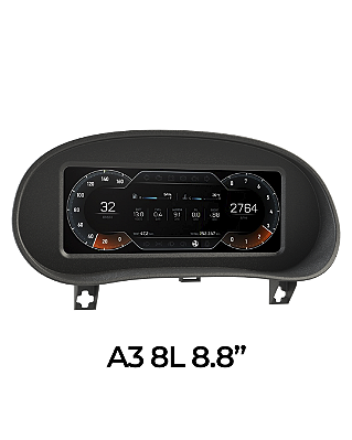 Moldura para painel digital Ghost no Audi A3 8L – Replace Parts