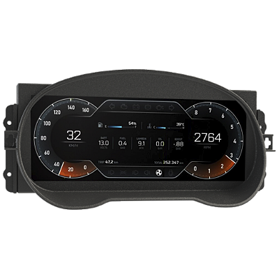 Moldura para painel digital Ghost no Volkswagen Gol G5 e G6 – Replace Parts