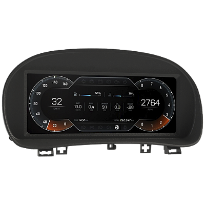 Moldura para painel digital Ghost no Volkswagen Golf MK4 e MK4.5 – Replace Parts