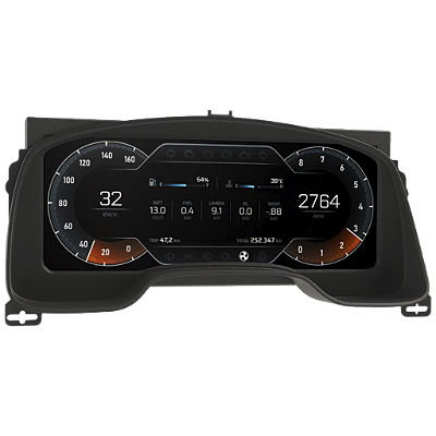 Moldura para painel digital Ghost no Chevrolet Astra G – Replace Parts