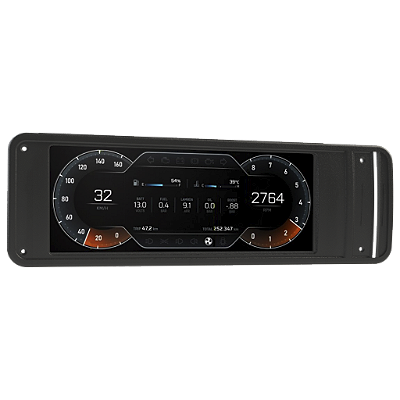Moldura para painel digital Ghost no Volkswagen Kombi 1975–2014 – Replace Parts