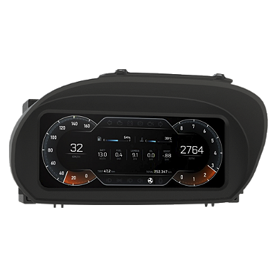 Moldura para painel digital Ghost no BMW E80, E81 e E82 – Replace Parts