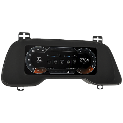 Moldura para painel digital Ghost no Dodge Dakota – Replace Parts