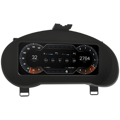 Moldura para painel digital Ghost no Subaru Impreza GD – Replace Parts