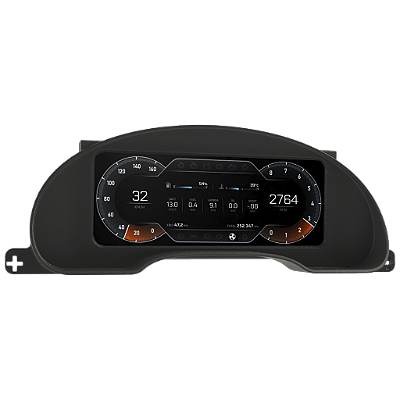 Moldura para painel digital Ghost no Ford Mustang SN95 – Replace Parts