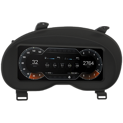 Moldura para painel digital Ghost no Subaru Impreza Hawk Eye – Replace Parts