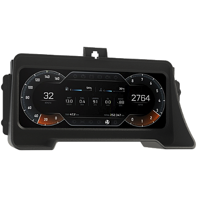 Moldura para painel digital Ghost no Chevrolet C20, D20 e Veraneio – Replace Parts