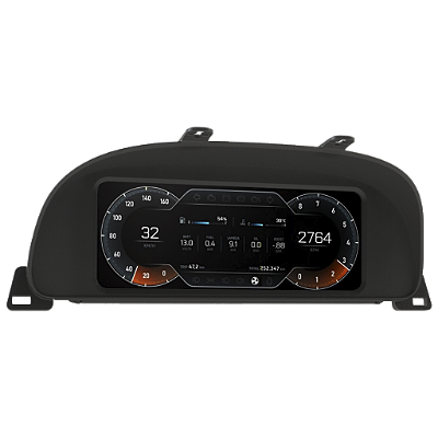 Moldura para painel digital Ghost no Subaru Impreza GC – Replace Parts