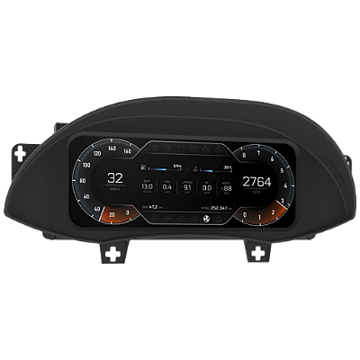 Moldura para painel digital Ghost no Ford Focus MK1 2001–2008 – Replace Parts