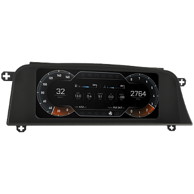 Moldura para painel digital Ghost no Toyota Hilux e SW4 – Replace Parts