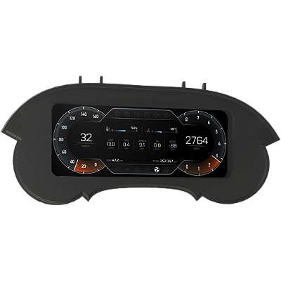 Moldura para painel digital Ghost no Toyota Supra MK4 – Replace Parts